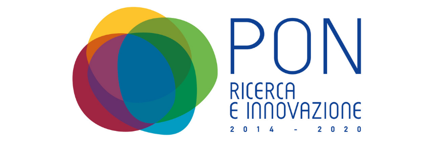 L'immagine raffigura il logo del PON Ricerca e Innovazione 2014-2020