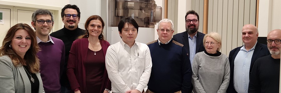 L'immagine raffigura il gruppo di lavoro che ha partecipato al progetto Bio Open Lab